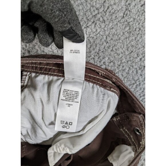 Cabela's Skirt Womens 12 Button Flap Cotton Stretch Brown Casual Outdoor - Picture 4 of 14